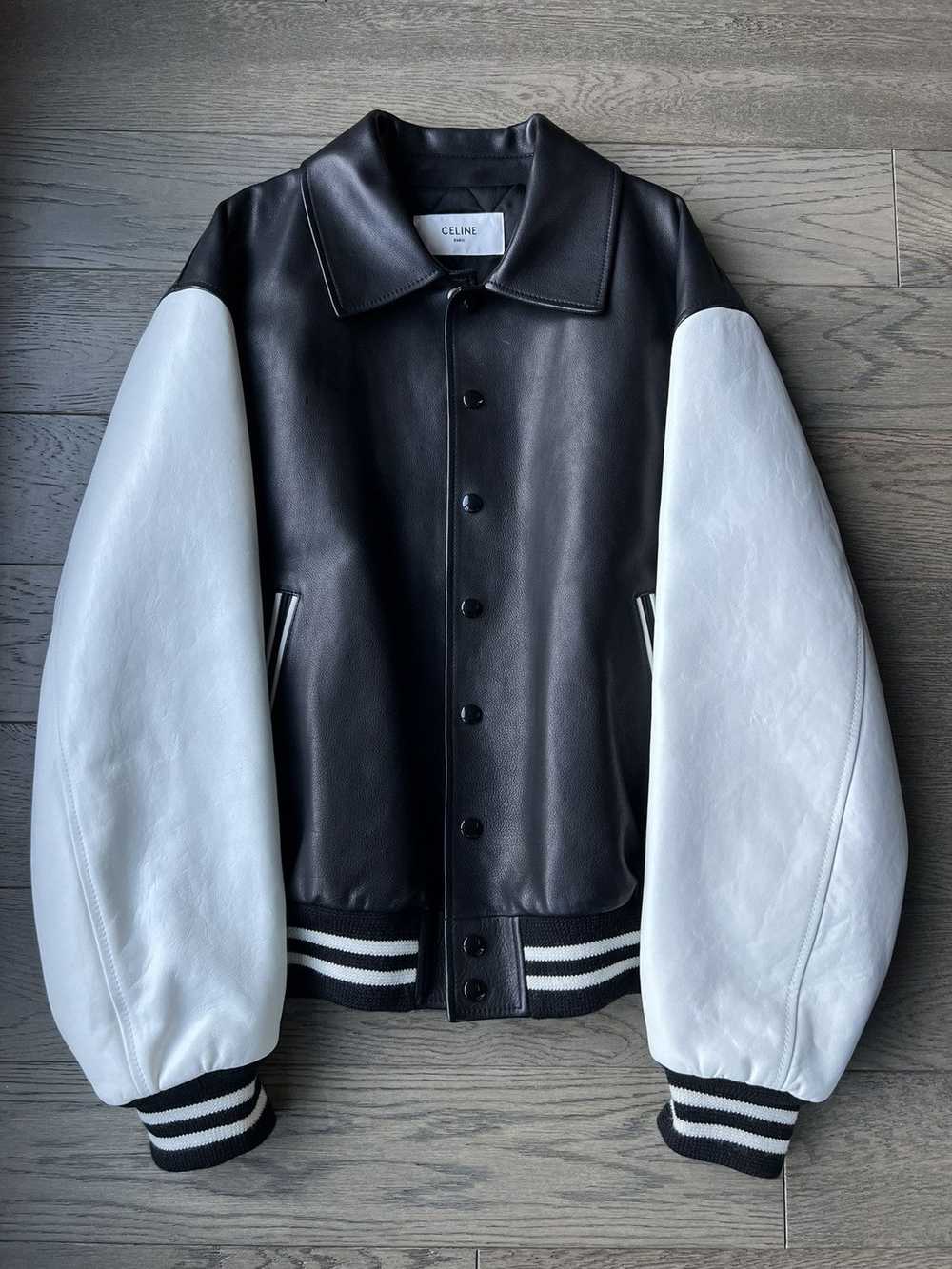 Celine Varsity leather Scott Daniel Ellison cripy… - image 5