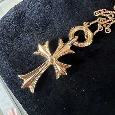 Chrome Hearts 22k tiny cross - image 1