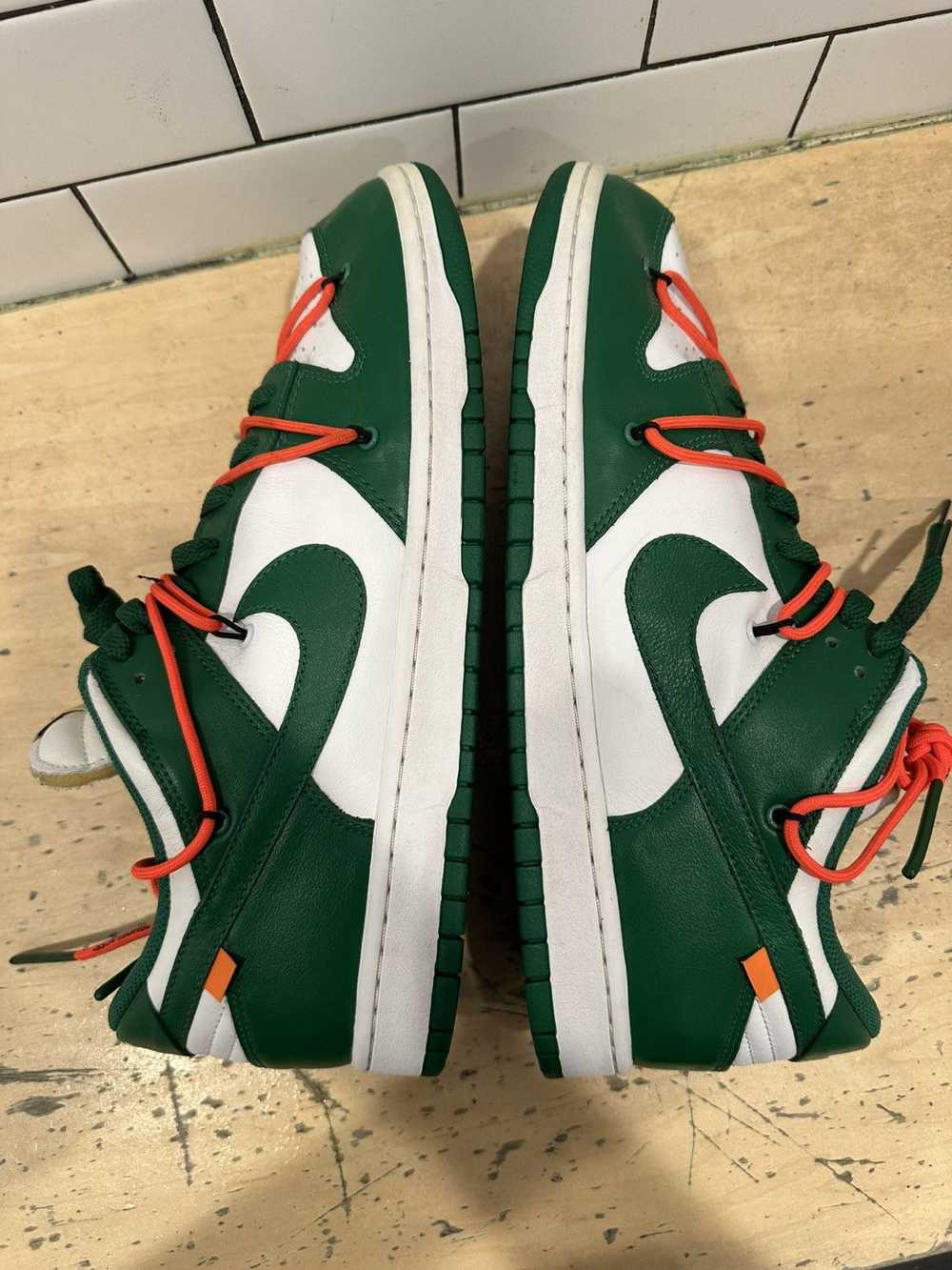 Nike Nike off white dunk pine green - image 3