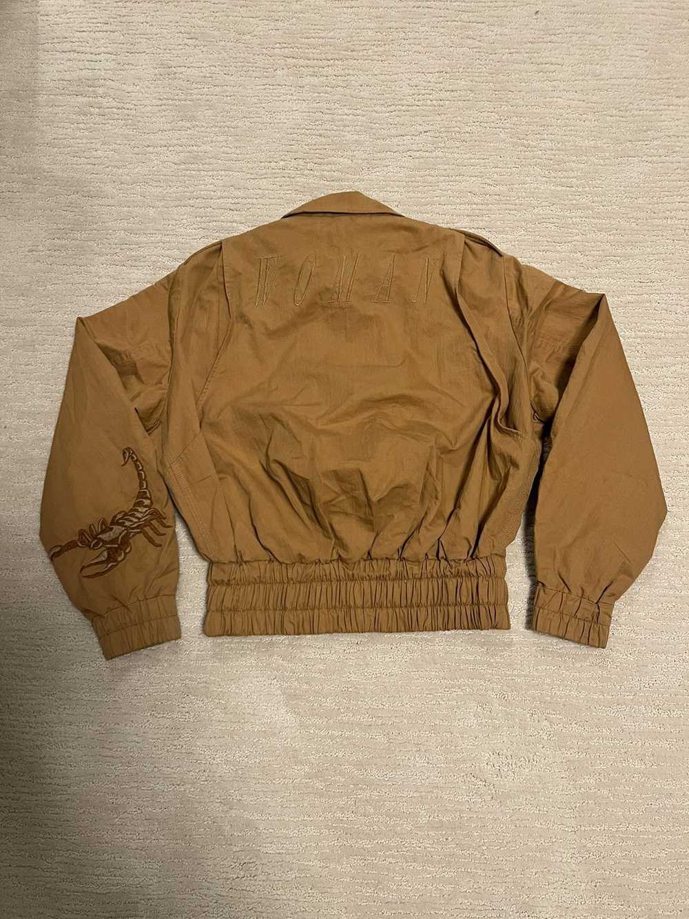 Off-White Off White Tan Scorpion Embroidered Bomb… - image 3