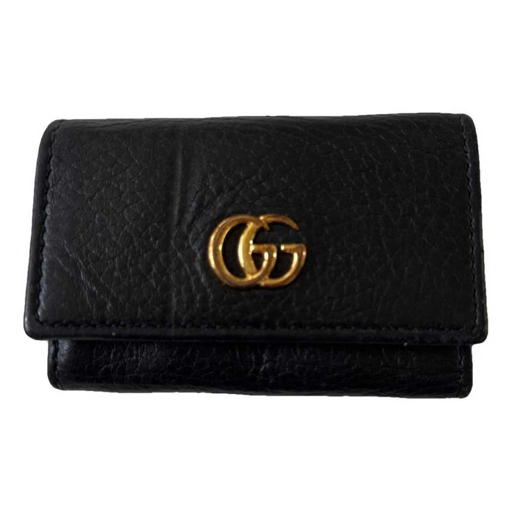 Gucci Leather key ring - image 1