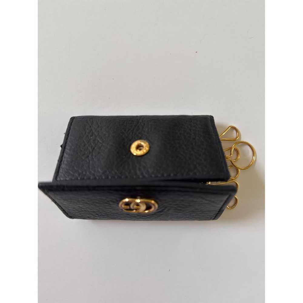 Gucci Leather key ring - image 8