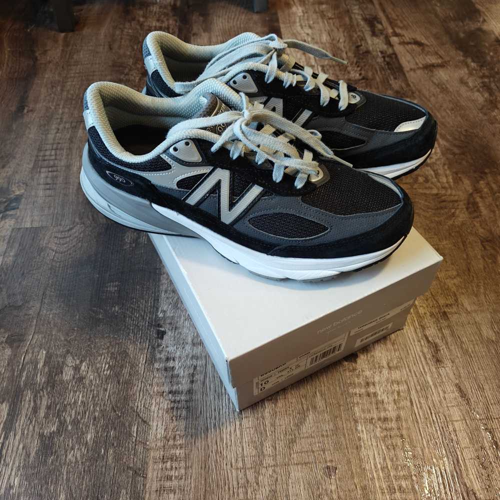 New Balance 990V6 Black Silver Made in USA - worn… - image 2