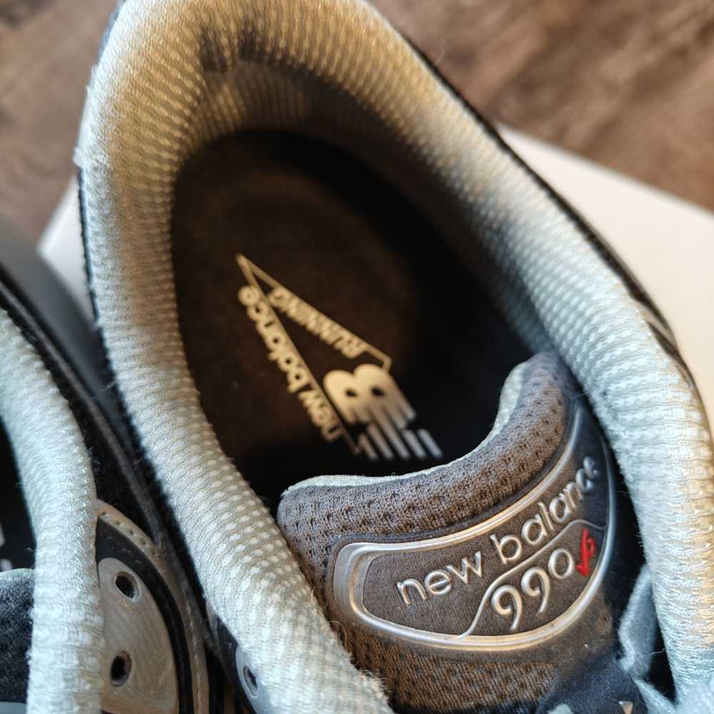 New Balance 990V6 Black Silver Made in USA - worn… - image 5