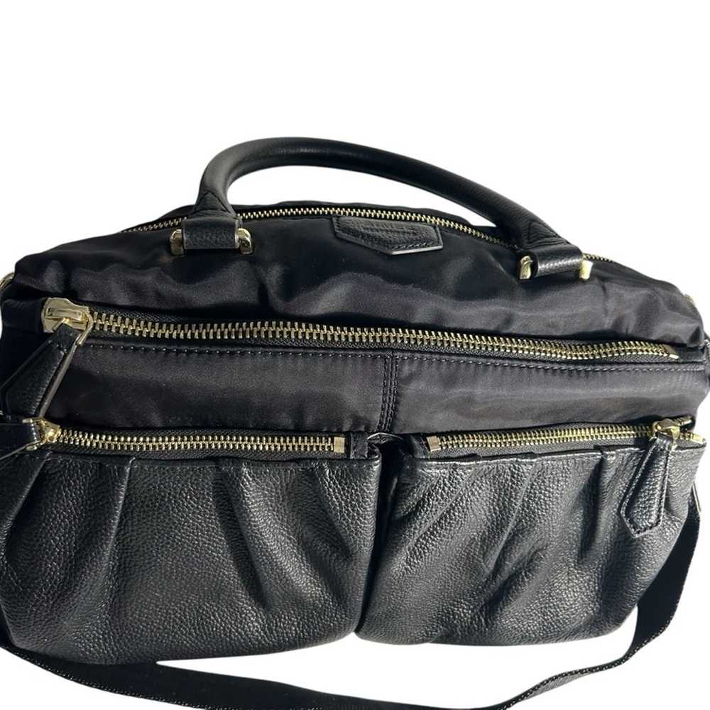 Aimee Kestenberg Saratoga Black Satchel - image 5