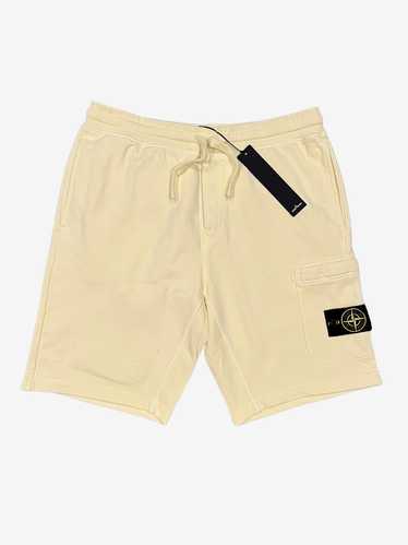 Stone Island $348 Stone Island Light Yellow Bermud