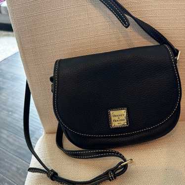 Dooney and Bourke handbags black leather - image 1