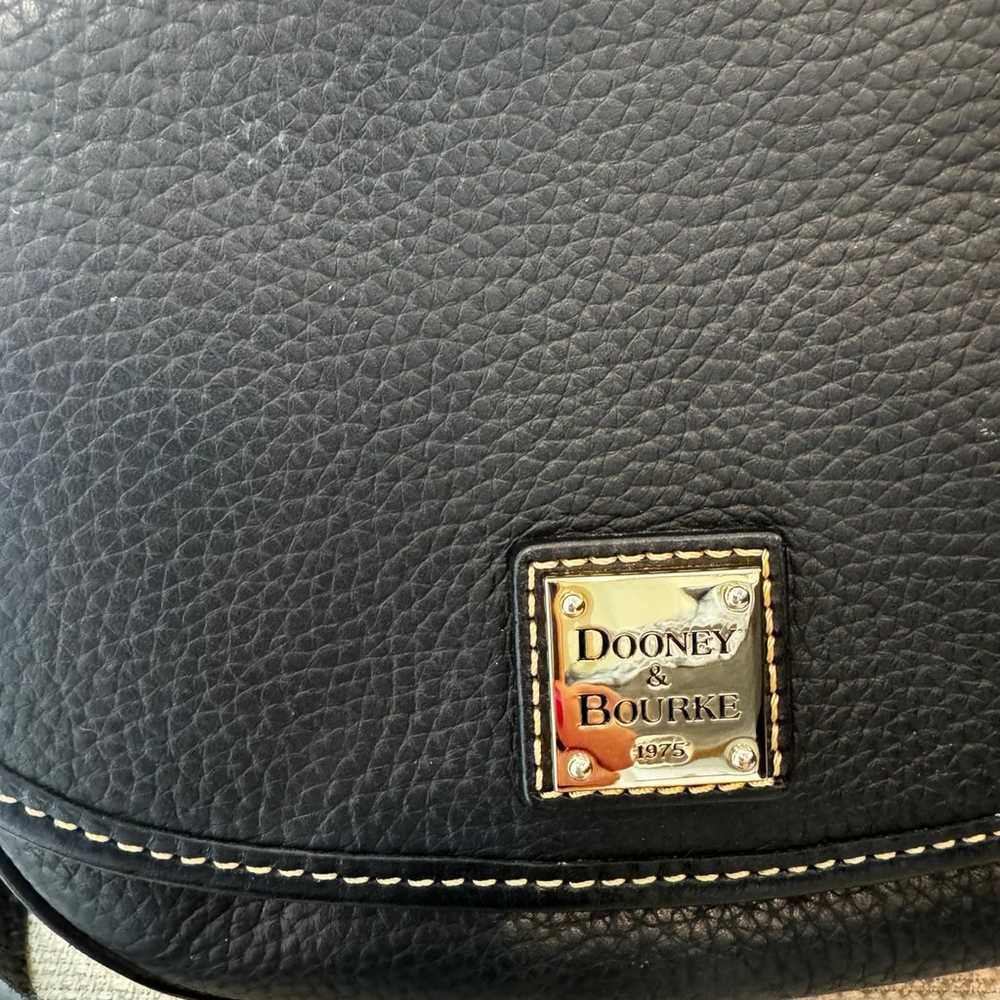 Dooney and Bourke handbags black leather - image 3