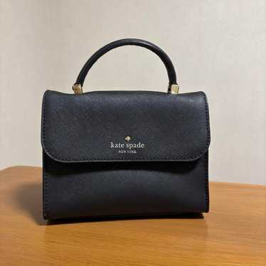 Kate Spade shoulder bag, black, mini bag.