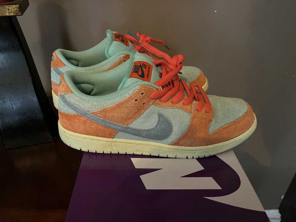 Nike Dunk Low SB 'Orange Emerald Rise' - image 2