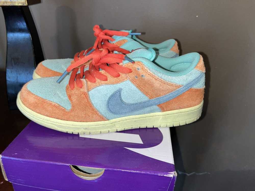 Nike Dunk Low SB 'Orange Emerald Rise' - image 4