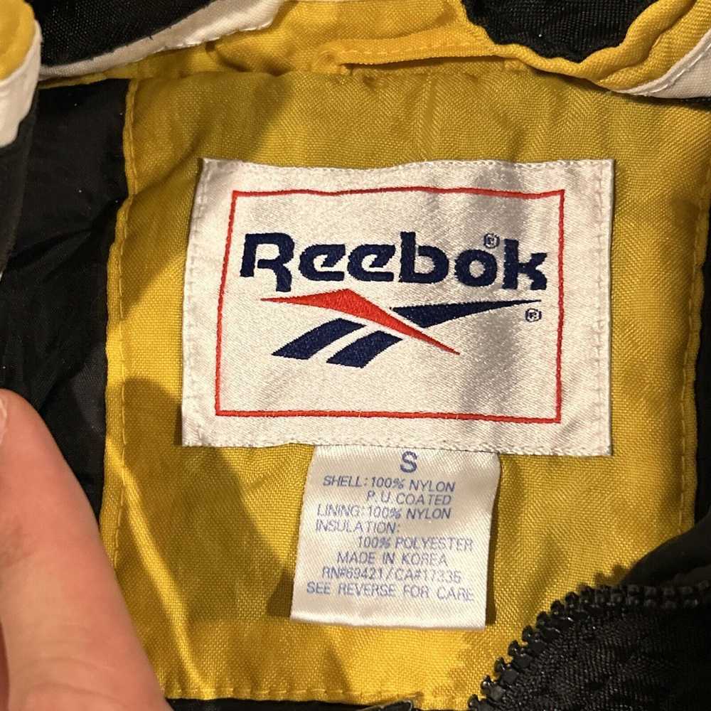 Reebok VTG Reebok Pittsburgh Steelers Puffer Hood… - image 4