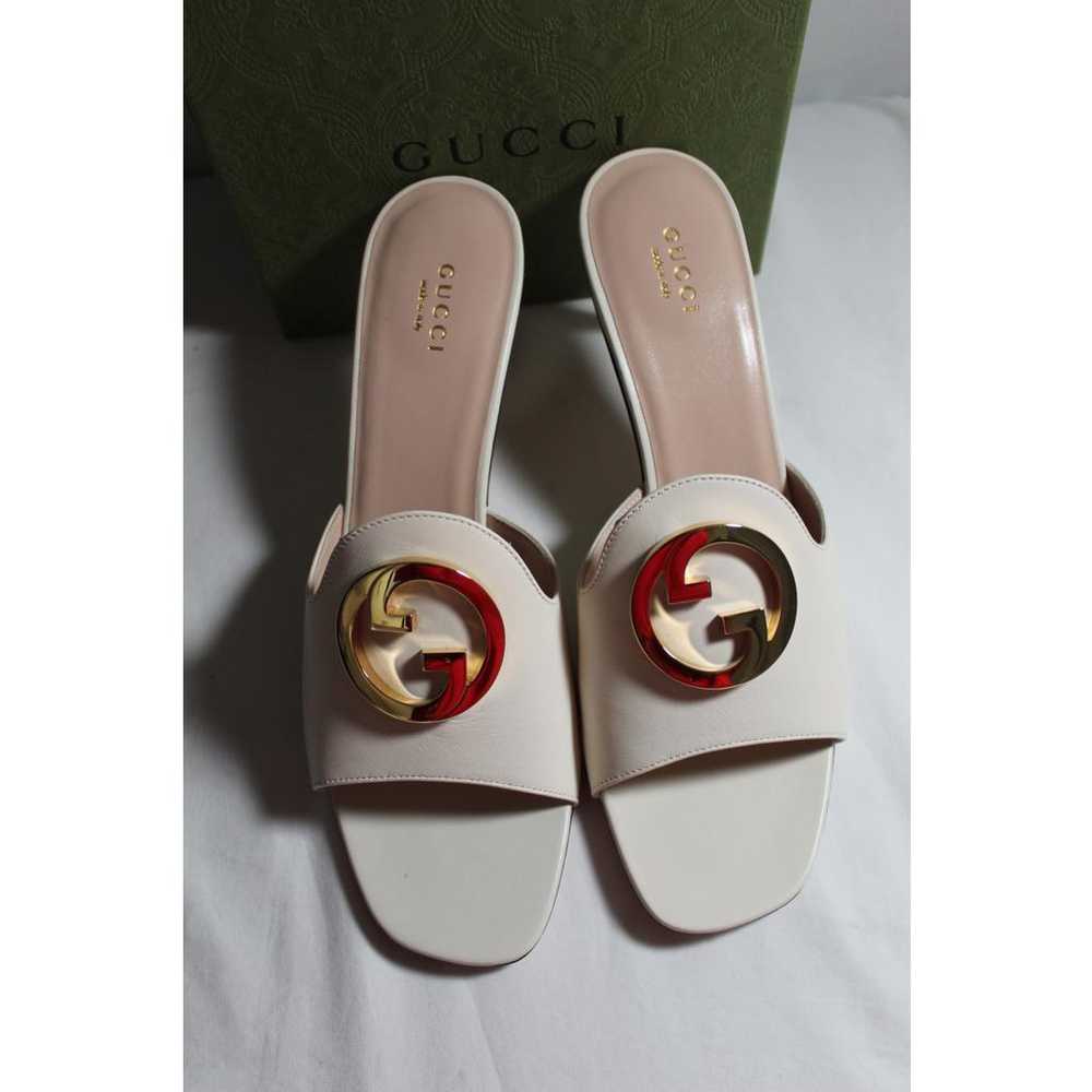 Gucci Leather heels - image 2