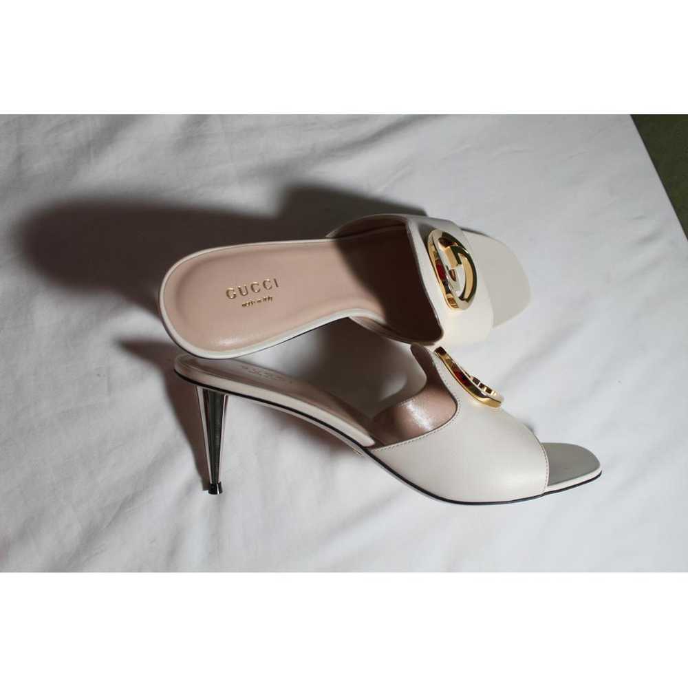 Gucci Leather heels - image 4