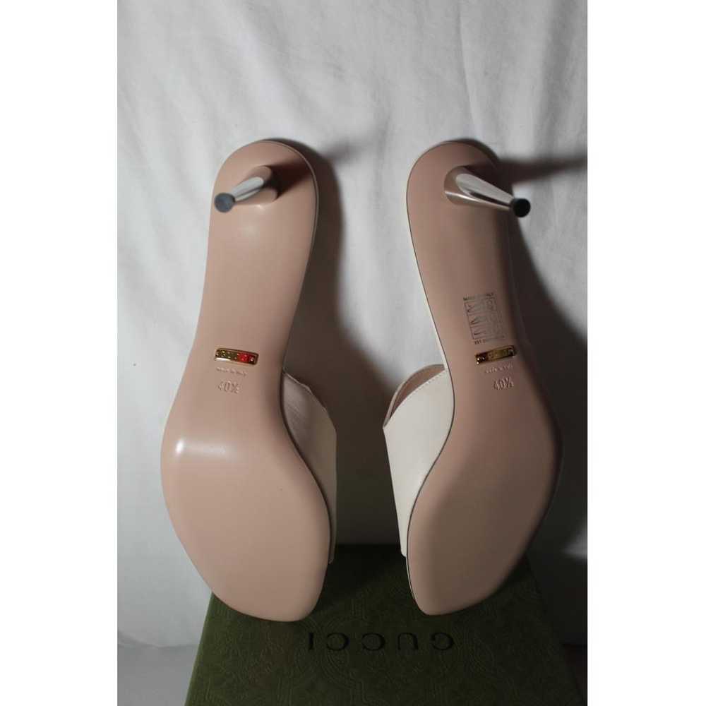 Gucci Leather heels - image 5