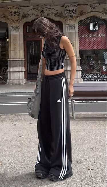Balenciaga x adidas Women's Tracksuit Pants Black White
