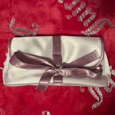 Rare Christian Dior silky Clutch 10.5 cosmetic bag - image 1