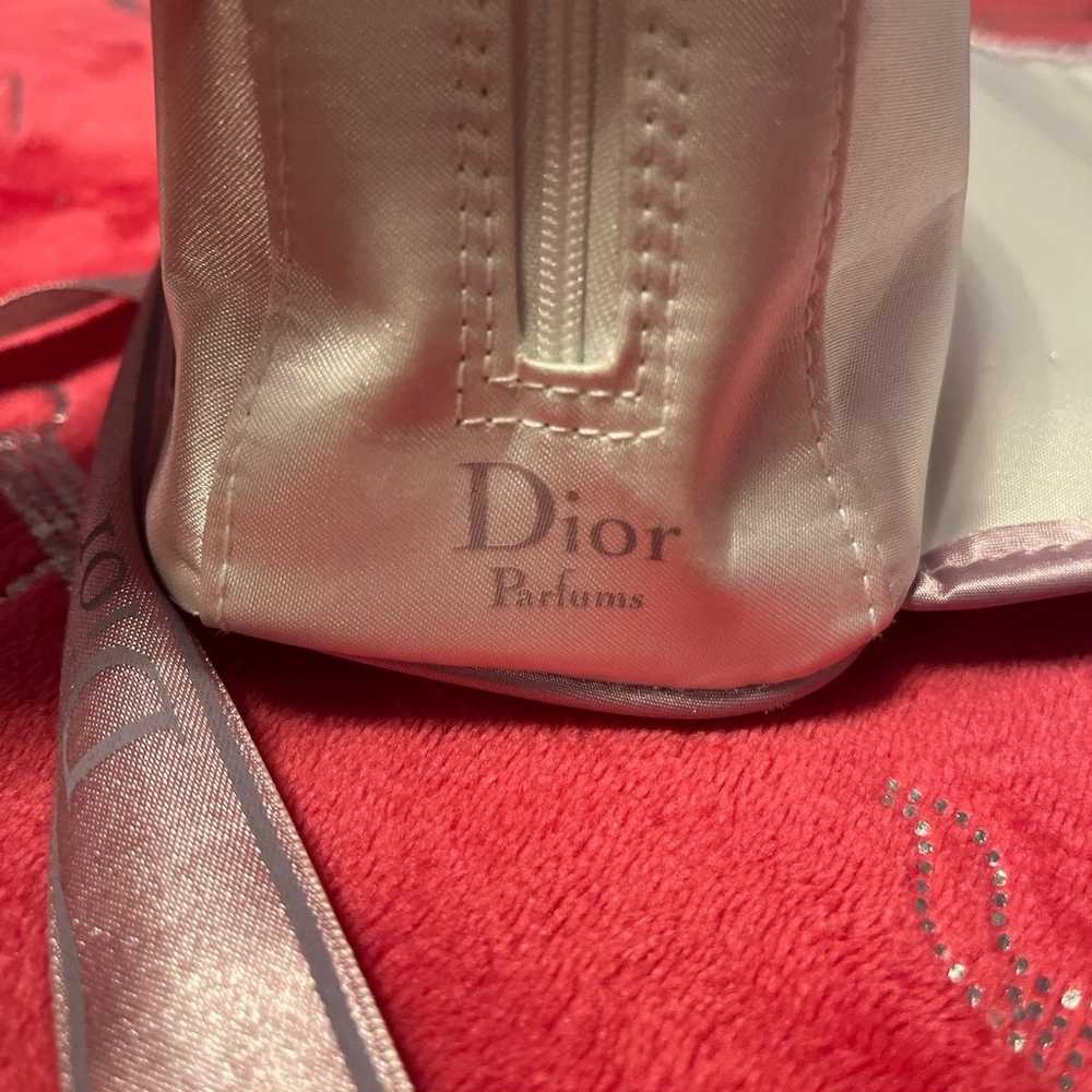 Rare Christian Dior silky Clutch 10.5 cosmetic bag - image 6