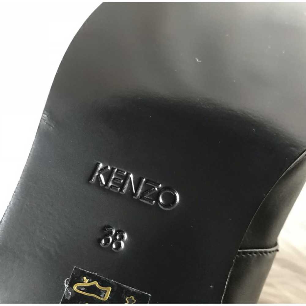 Kenzo Leather western boots - image 8