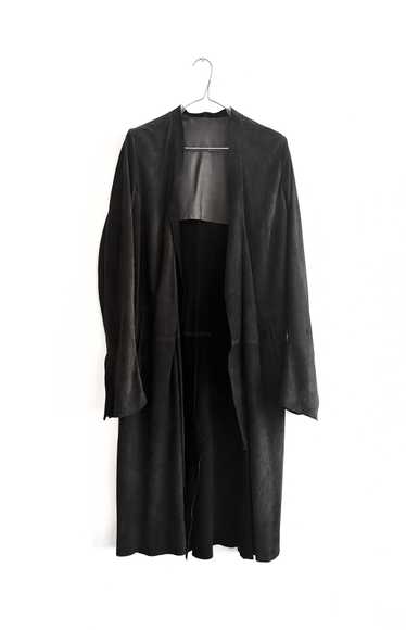 Rick Owens Raw Edge Suede Long Jacket | EU46