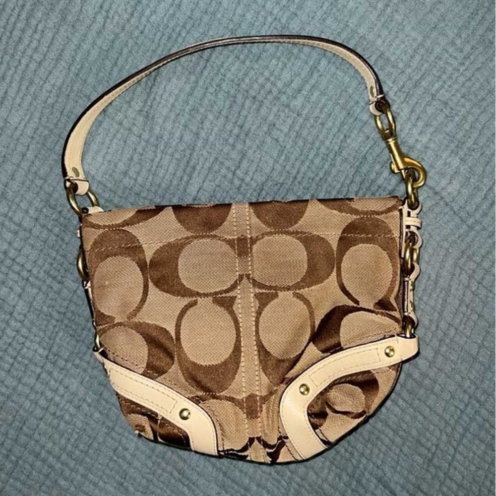 Coach Signature Bag with Logo Print - image 2