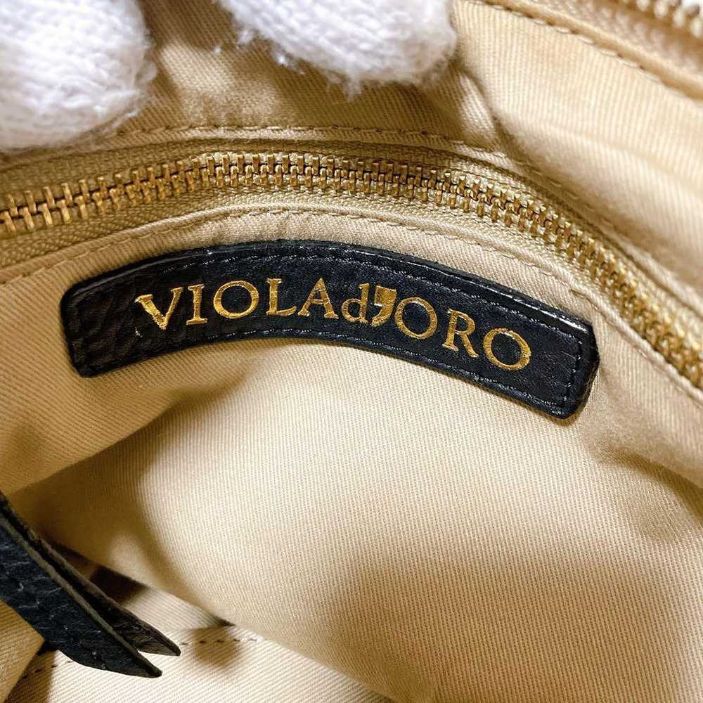 【Beautiful Item】 VIOLAd'ORO Basket Bag - image 8