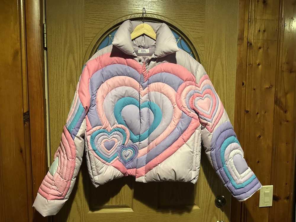 Designer × ERL × Streetwear ERL Heart Puffer - image 1