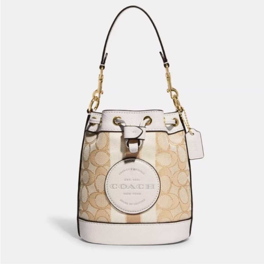 Coach Mini Dempsey Bucket Bag - image 3