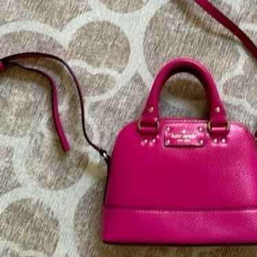 KATE SPADE MINI hot pink crossbody