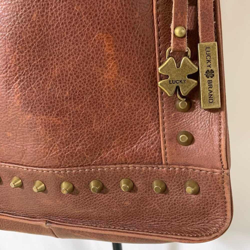 Lucky Brand Dixie Leather Studded Crossbody Bag - image 10