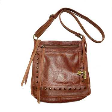 Lucky Brand Dixie Leather Studded Crossbody Bag - image 1