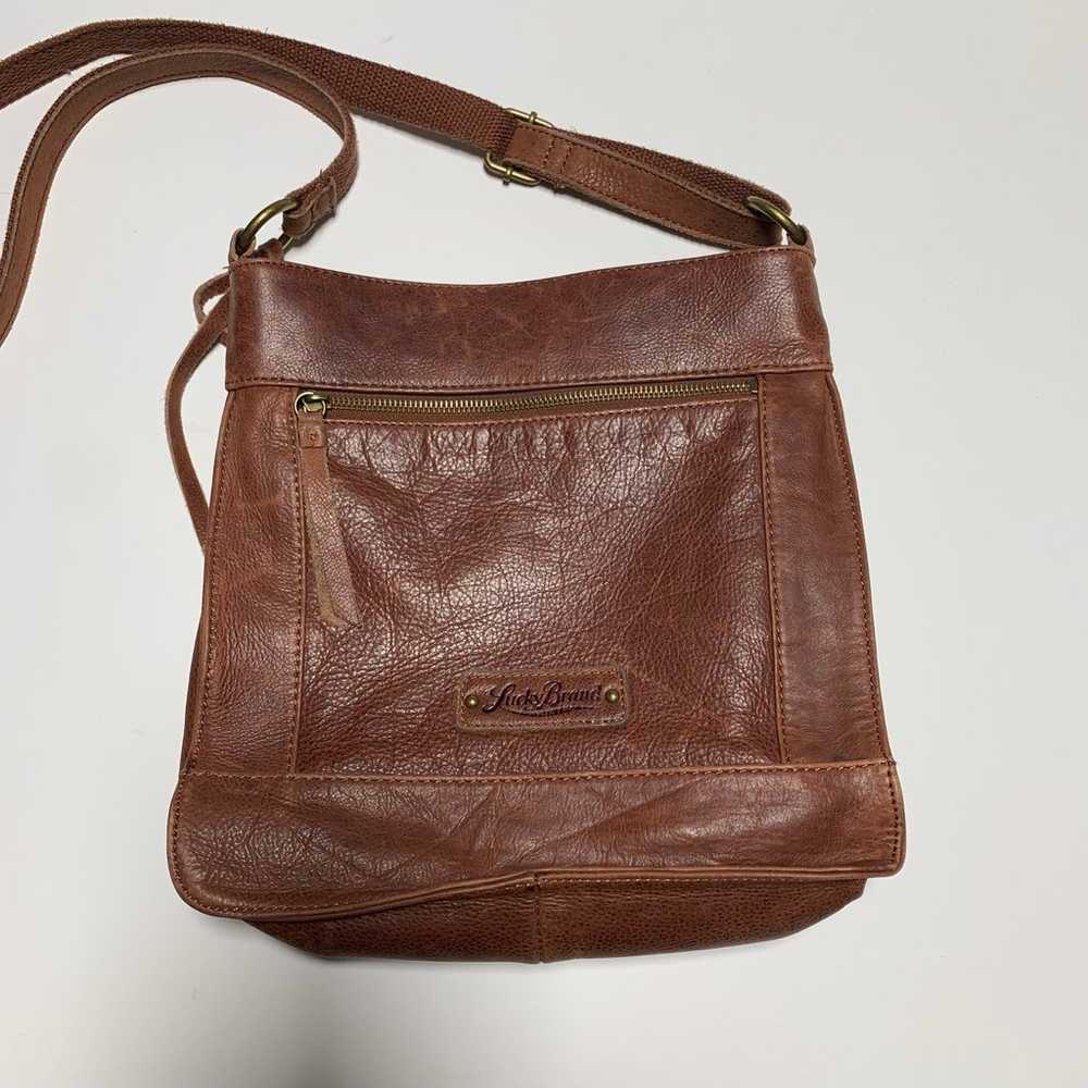 Lucky Brand Dixie Leather Studded Crossbody Bag - image 4