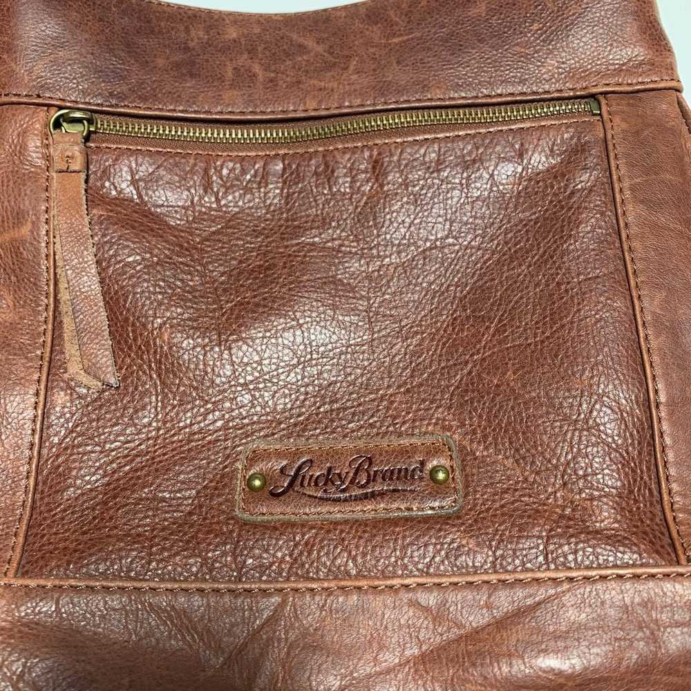 Lucky Brand Dixie Leather Studded Crossbody Bag - image 6