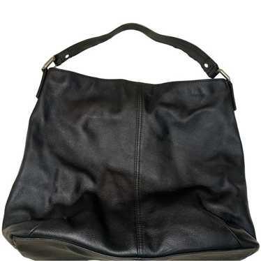 Kooba Black Pebble Leather Hobo Bag - image 1