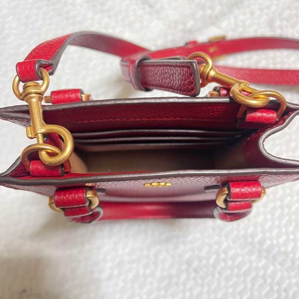 TORY BURCH Shoulder Bag 2WAY Red - image 3