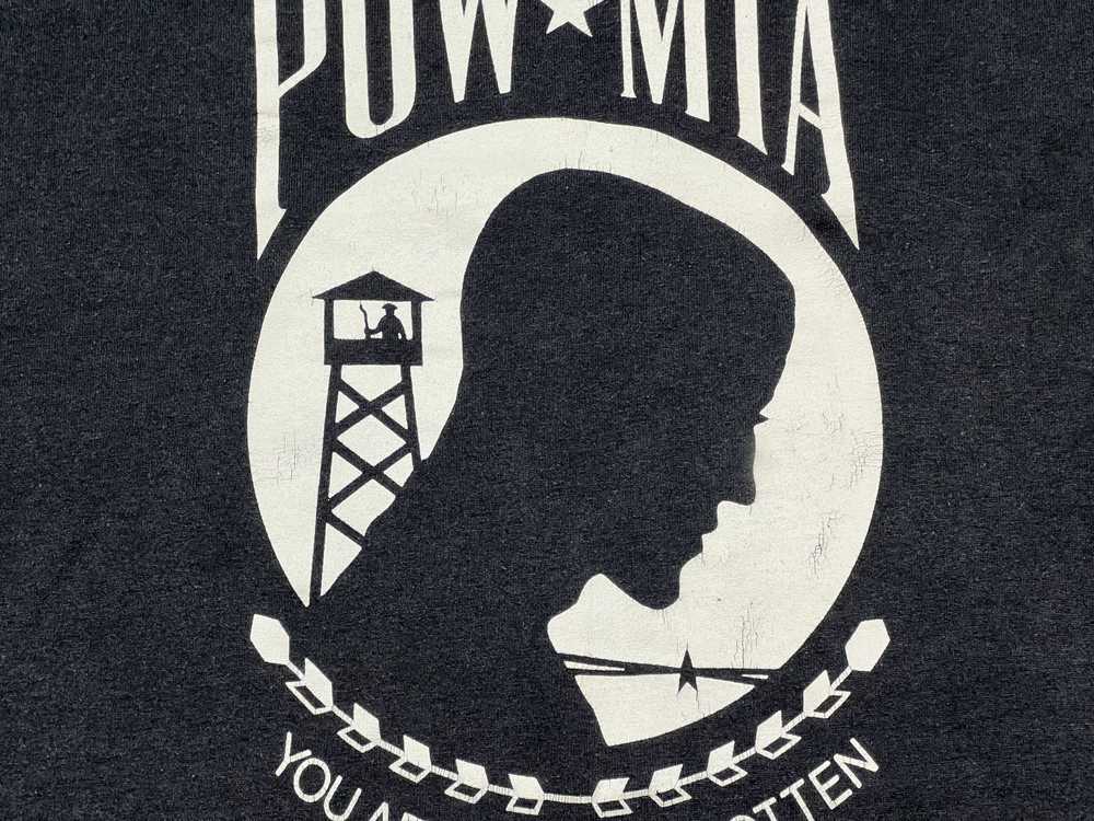 Anvil × Vintage Vintage Ched by Anvil "POW MIA" 1… - image 3