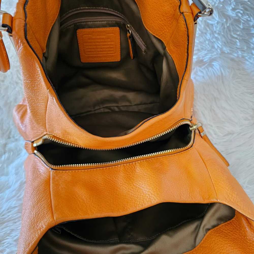 Coach Orange Leather - image 10