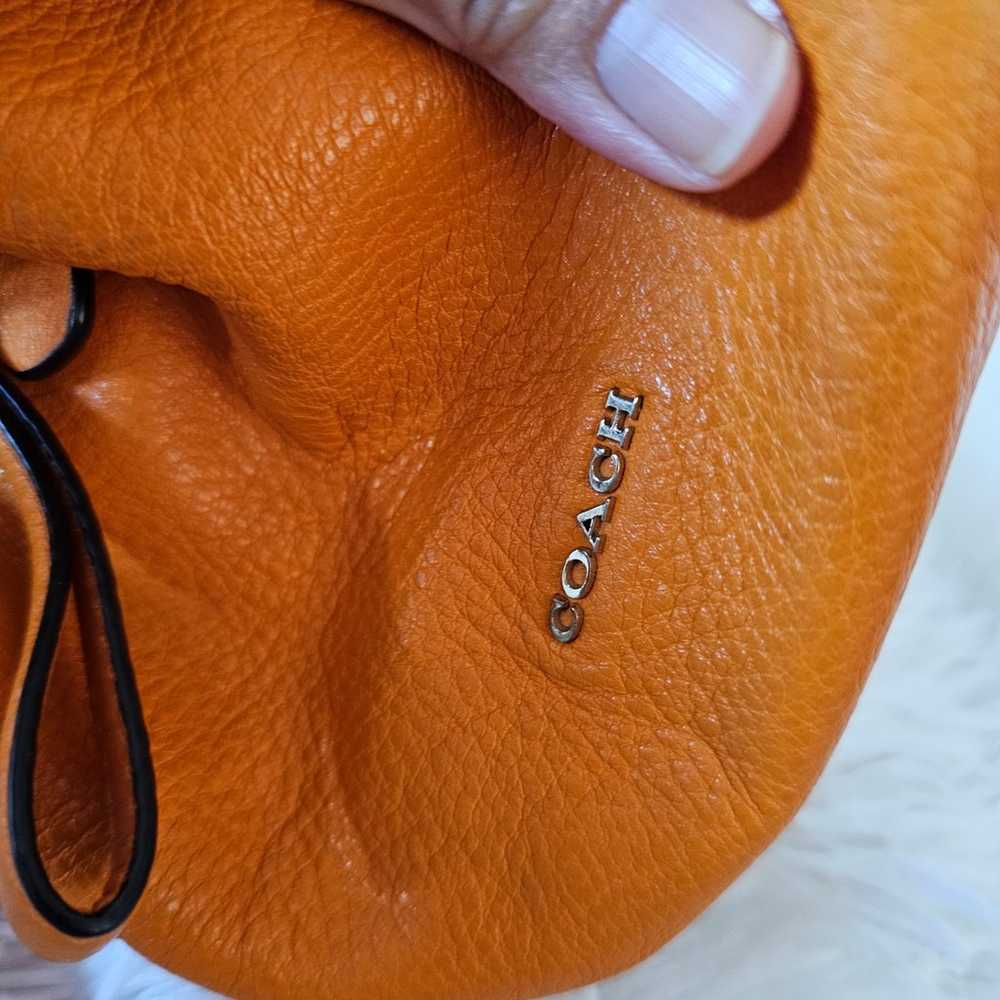 Coach Orange Leather - image 6