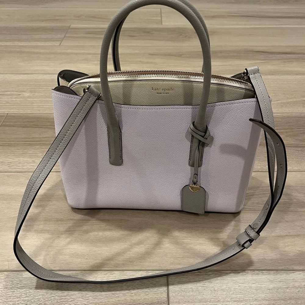 Kate Spade Margaux Large Satchel Lavender - image 1