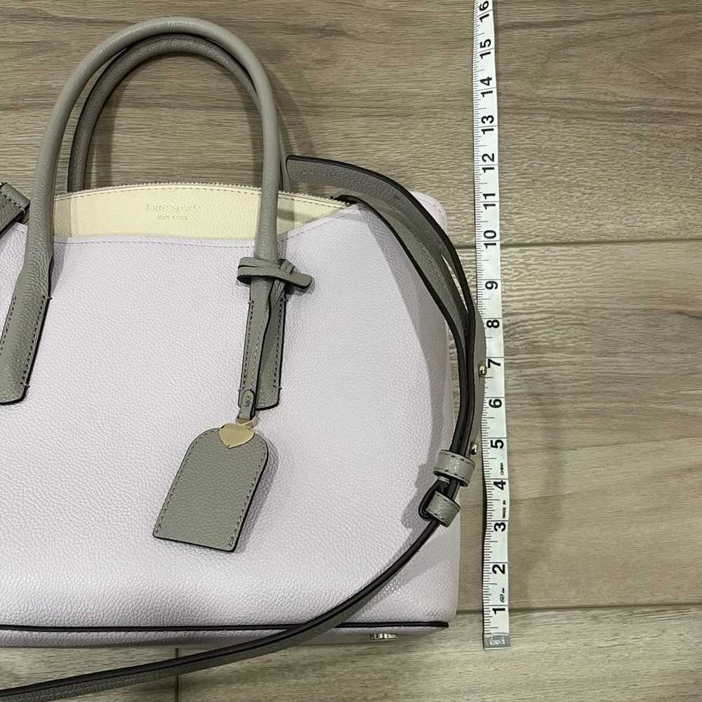 Kate Spade Margaux Large Satchel Lavender - image 6