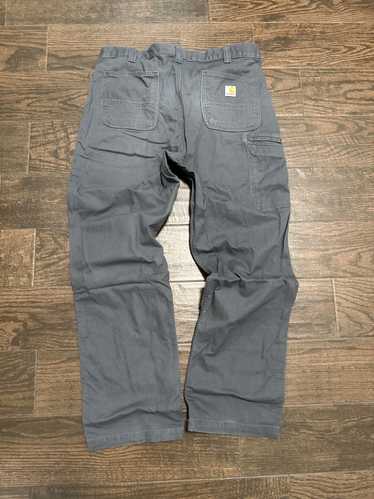 Carhartt Grey Relaxed Fit Carhartt Work Pants