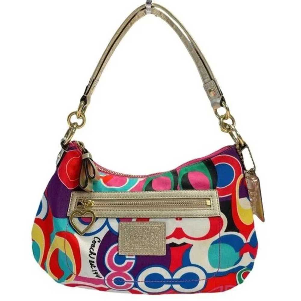 Coach Signature Multicolor Poppy Pop C Graffiti D… - image 1