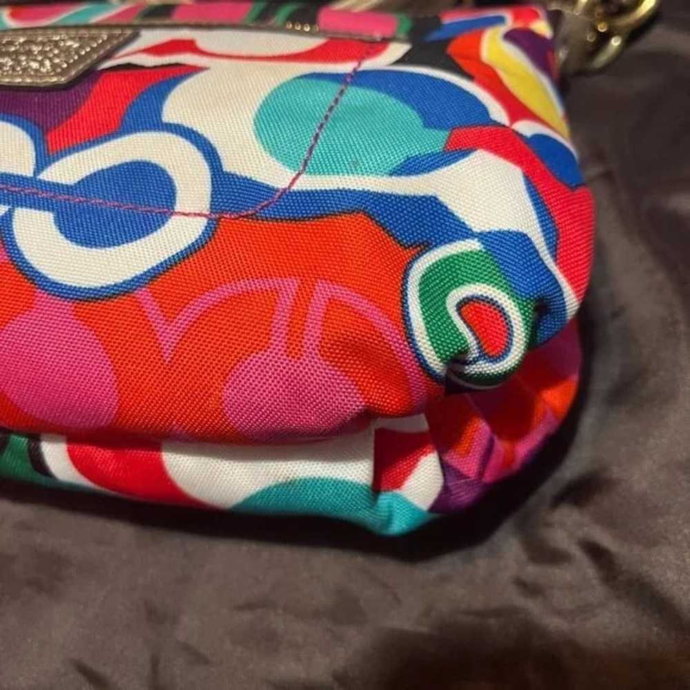 Coach Signature Multicolor Poppy Pop C Graffiti D… - image 5