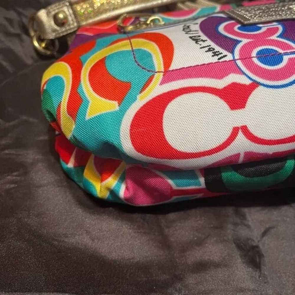 Coach Signature Multicolor Poppy Pop C Graffiti D… - image 6