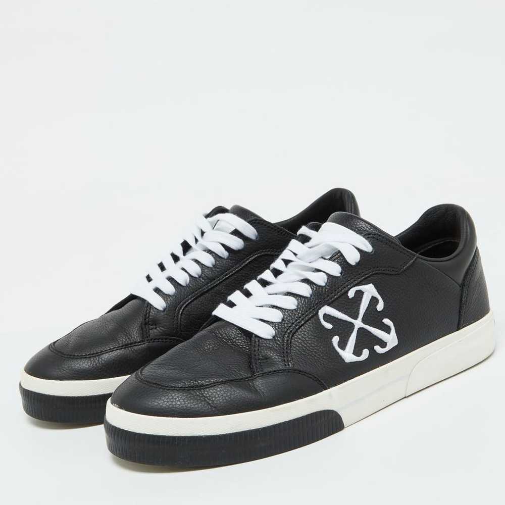 Off-White Leather trainers - image 2