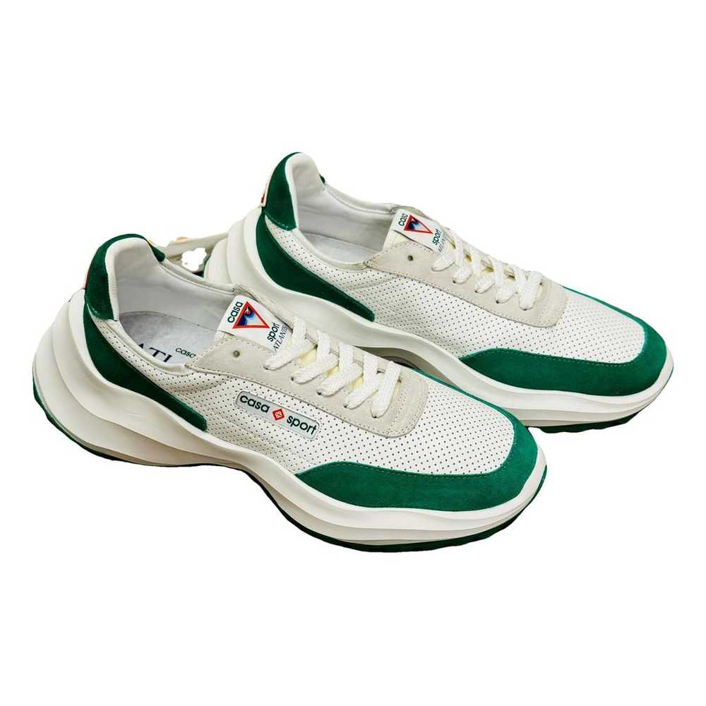 Casablanca Leather low trainers - image 1