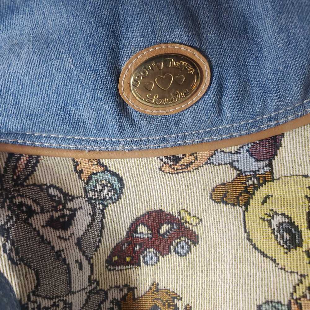 Vintage Looney Tunes Loveables Baby Diaper Bag W/… - image 11