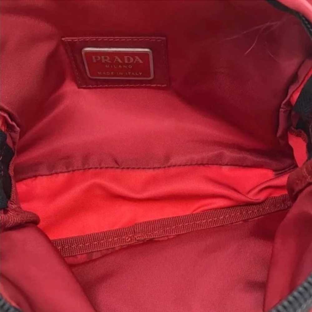 PRADA❤️BRIGHT RED! WAIST-BAG, BELT BAG. AUTHENTIC! - image 11