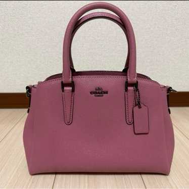 Coach handbag shoulder bag.