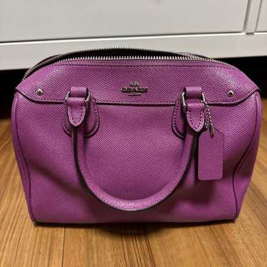 Coach Boston Mini Bag - Purple